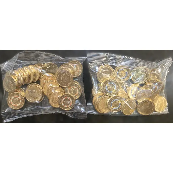 2026 $2 Bluey & Bingo UNC RAM Till Bag Set (50x $2 coins)