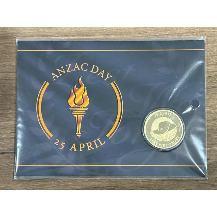 2026 $1 ‘P’ mint Anzac Day - 25 April - Lest We Forget