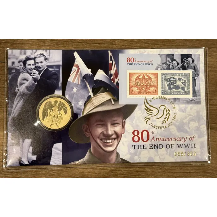80TH ANNIVERSARY OF WWII LIMITED EDITION PNC #058/300