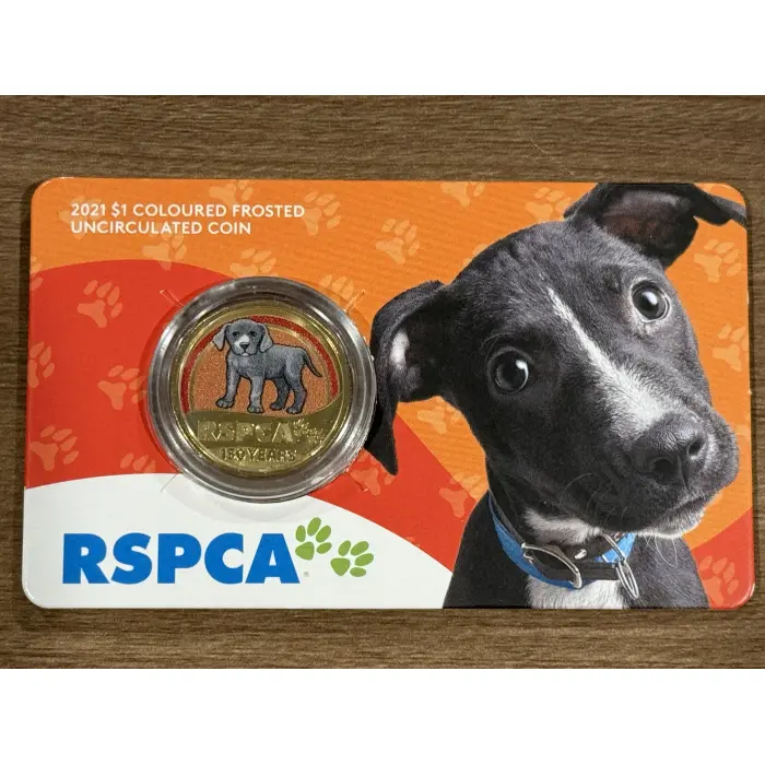 2021 RSPCA 150th Anniversary Dog $1 UNC