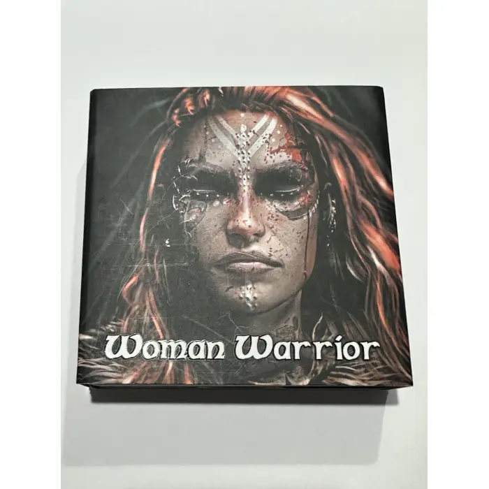 2022 Boudica Woman Warrior 2oz Silver  Antiqued High Res  